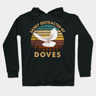 Aerial Elegance Radiant Doves Shirt Hoodie